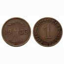 Deutschland 1 Reichspfennig 1935 G