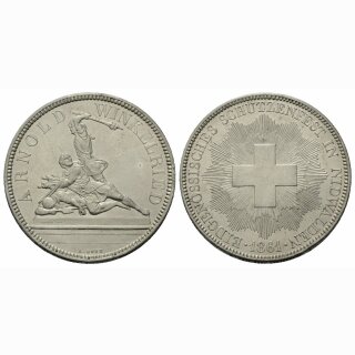 Schweiz 5 Franken 1861 Stans