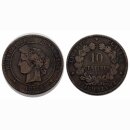 Frankreich 10 Centimes 1872 A