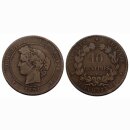 Frankreich 10 Centimes 1891 A