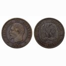 Frankreich 2 Centimes 1856 B