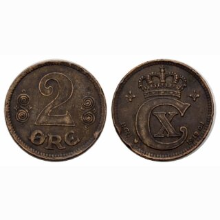 Dänemark 2 Öre 1919