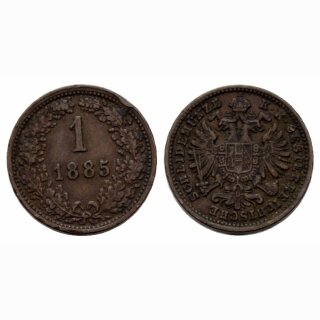 Österreich Kreuzer 1885