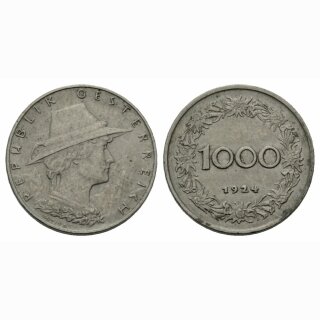 Österreich 1000 Kronen  1924