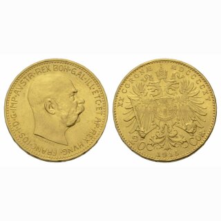 Österreich 20 Kronen 1915
