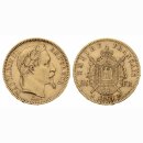 Frankreich 20 Francs 1861 A Napoleon