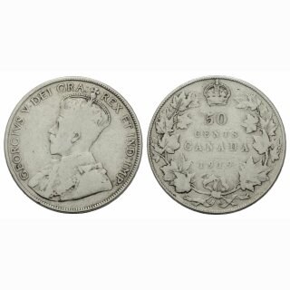 Kanada 50 Cents  1919 Georges V