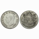 Kanada 50 Cents  1942 Georges VI