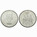 Kanada 50 Cents  1961 Elisabeth II