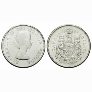 Kanada 50 Cents  1964 Elisabeth II