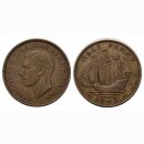England 1/2 Penny 1942 Georgess V