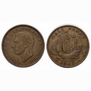England 1/2 Penny 1942 Georgess V