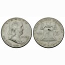 USA 1/2 Dollar 1952  Franklin