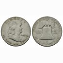 USA 1/2 Dollar 1954 D Franklin