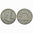 USA 1/2 Dollar 1961 D Franklin