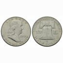 USA 1/2 Dollar 1963 D Franklin