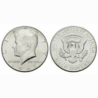 USA 1/2 Dollar 1967 Kennedy