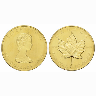 Kanada 50 Dollars 1988 Maple Leaf