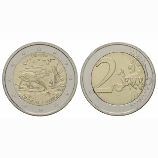 Litauen 2 Euro 2021 UNESCO Zuvintas