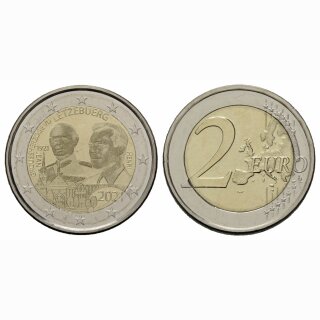 Luxemburg 2 Euro 2021 Geburt Grossherzog Jean