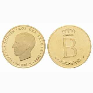Belgien 20 Francs  1971 König Baudouin