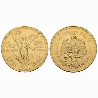 Mexiko 50 Pesos  1945 Centenario