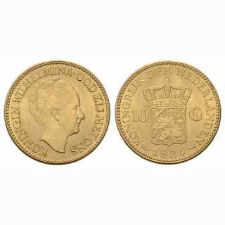 Holland 10 Gulden 1926 Wilhelmina