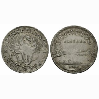 Basel 1/2 Taler 1741