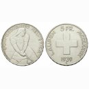 Schweiz 5 Franken  1939 B Laupen