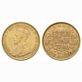 Kanada 5 Dollar 1912