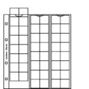 Karat-Münzenblätter K6  mit Hart-PVC-Einlagen...