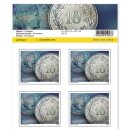 10 Briefmarken &agrave; CHF 0.10 selbstklebend