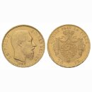 Belgien 20 Francs 1868 Leopold II