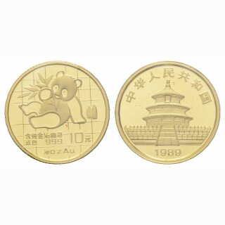 China 10 Yuan 1989