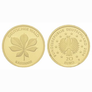 Deutschland  20 Euro  2014 Kastanie