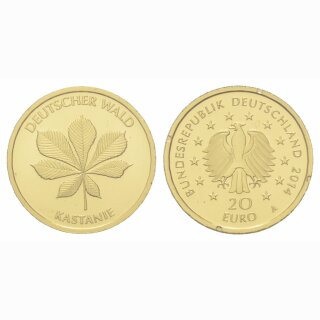 Deutschland  20 Euro  2014 Kastanie