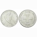 Schweiz 5 Franken  1939 B Laupen