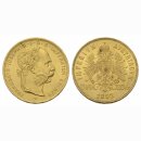 &Ouml;sterreich 20 Francs / 8 Florin 1892 Kaiser Franz Josef