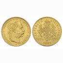 Österreich 20 Francs / 8 Florin 1892 Kaiser Franz Josef