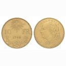 Schweiz 10 Franken 1916 B Vreneli