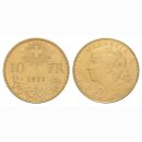 Schweiz 10 Franken 1911 B Vreneli