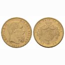 Belgien 20 Francs 1875
