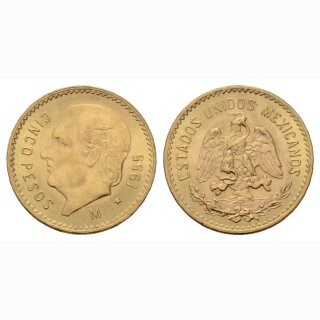 Mexiko 5 Pesos  1955 M