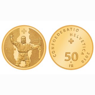 Schweiz 50 Franken 2018 B Wilhelm Tell (OE)