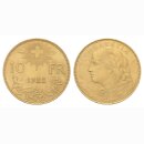 Schweiz 10 Franken 1922 B