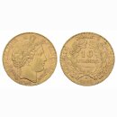 Frankreich 10 Francs 1895 A