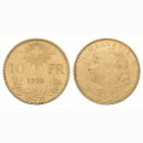 Schweiz 10 Franken 1913 B Goldvreneli
