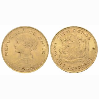 Chile 100 Pesos  1948