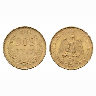 Mexiko 2 Pesos 1945