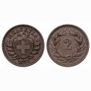 Schweiz 2 Rappen 1899 B